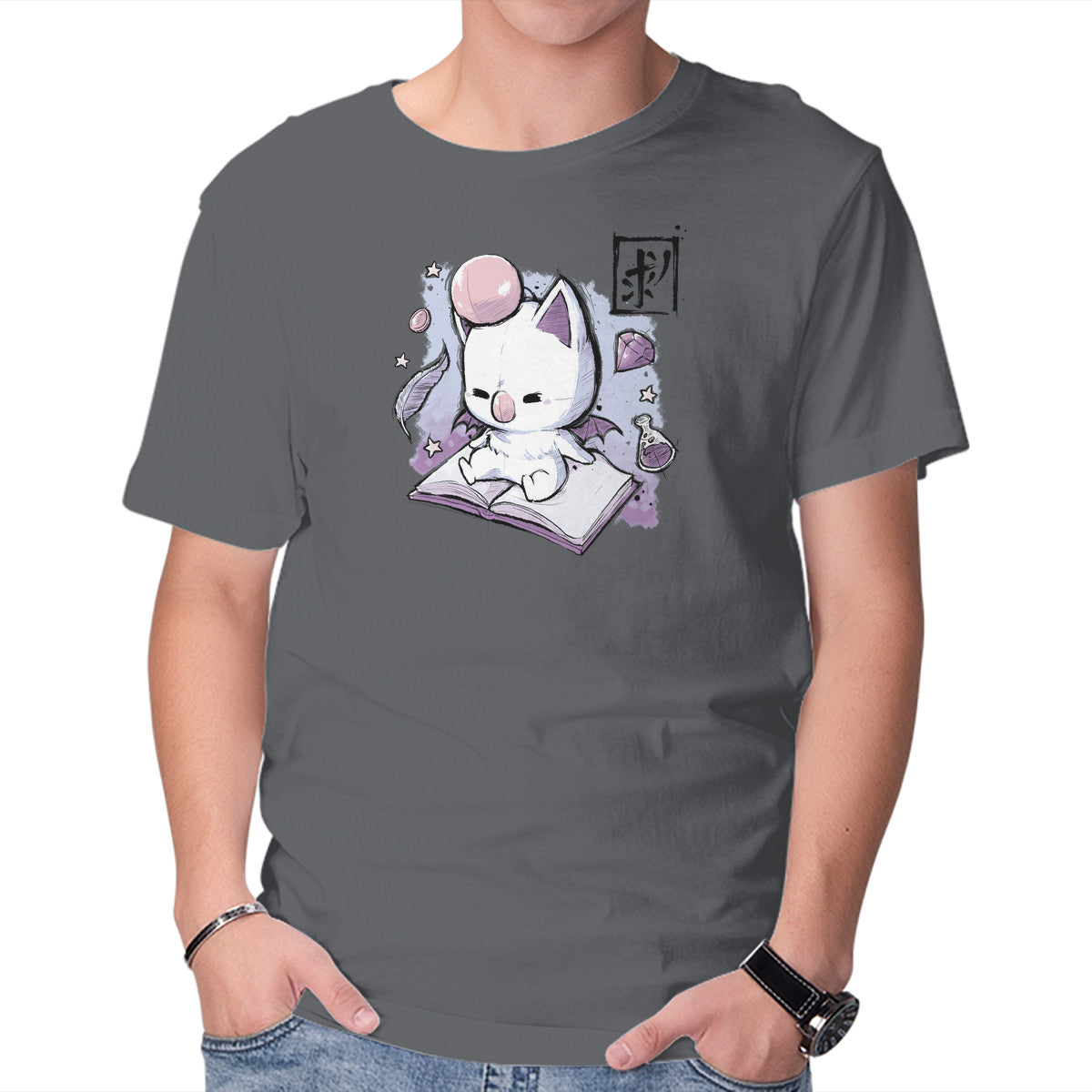 Unisex Crew Neck T-Shirt Save Kupo Graphic Short Sleeve Casual Tee XXXXL