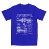 Unique Car Automobile Engine Transmission T-Shirts for Men Women  Tee Shirt Summer Clothes