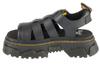 Dr. Mattison 3 Strap Sandals, Womens black Sandals