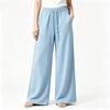 Women's pants fashion casual sweatpants versatile sweatpants wide-leg pants fleece loose trousers women