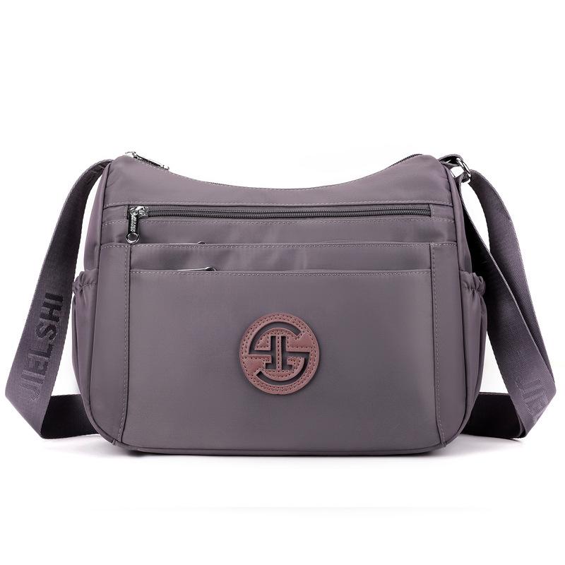 Large Capacity Multi-compartment Dumpling Bag Casual Versatile Shoulder Messenger Large Bag Women's Bag Canvas Bag