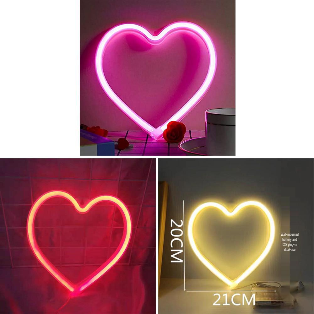 Cross-border LED Neon Butterfly Alien Light with Lightning Cloud Shape for Atmosphere Decoration Red