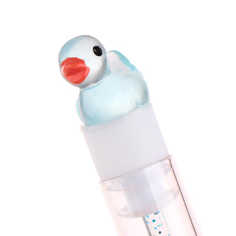 1Pcs Reusable Tube Eyelash Brush Eyebrow Brush Cute Duck Design  Rod Dust-Proof Eyelash Extension Tool Lash Mascara Wand