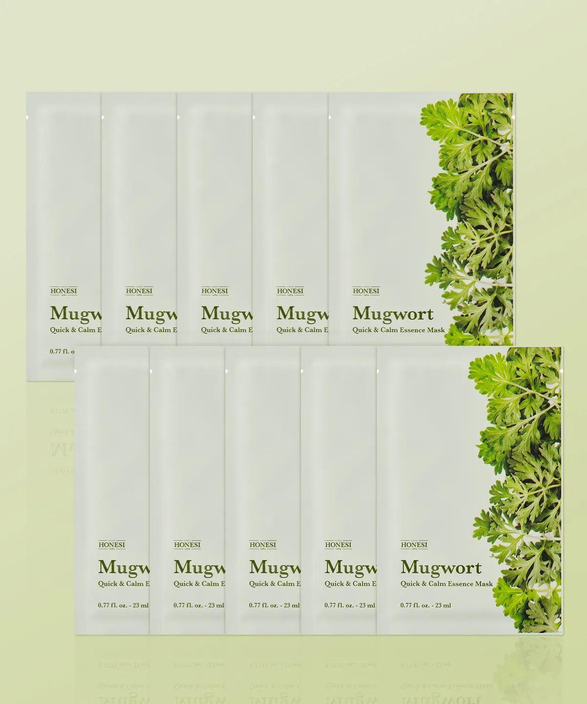 Quick & Calm Essence Mask Pack Mugwort (10 sheets)