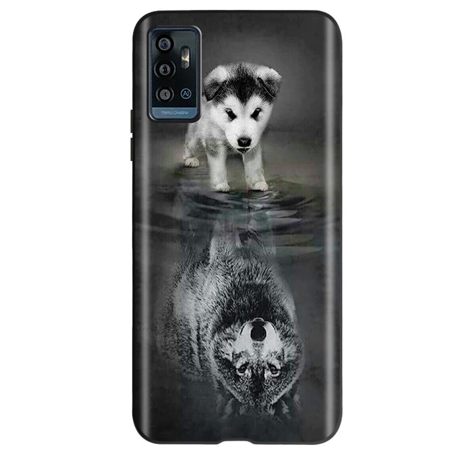 For ZTE Blade A71 Case Silicone Back Cover Phone Cases for zte blade A 71 a71 A7030 Soft Coque Fashion TPU bumper Eiffel Tower