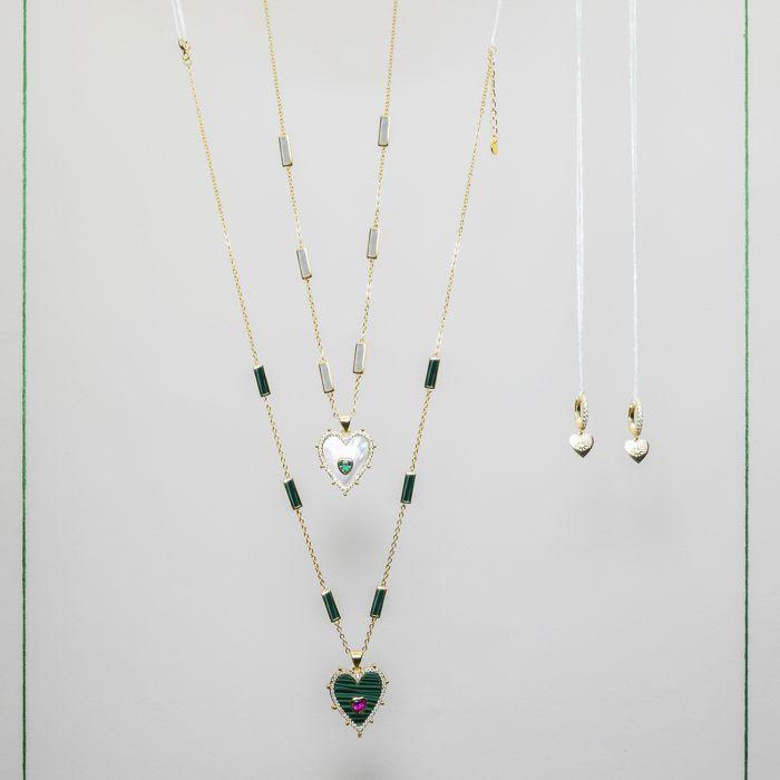 Collier - Luxenter - Limy - Argent 925 - Nacre Blanche - Or 18 Carats