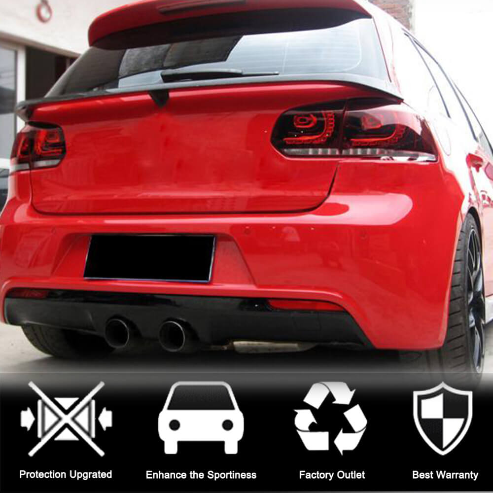 Lower Spoiler (for GTI/R HB 2010-2013, Carbon) for Volkswagen Golf 6
