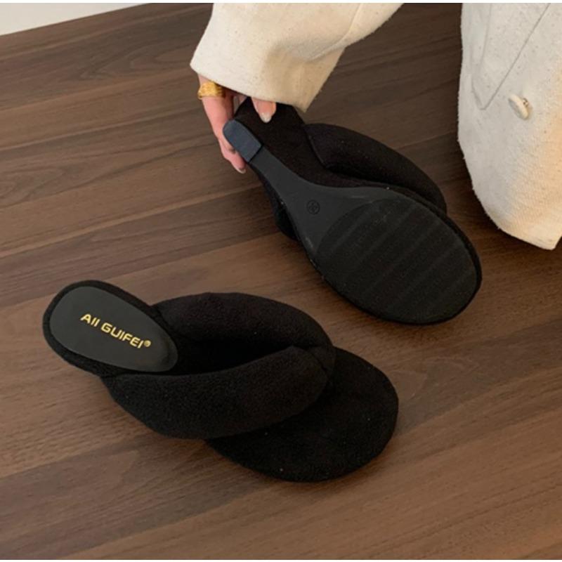 Fashion Comfort Soft Wedges Slippers Women Summer Sexy Clip Toe Flip Flops Fashion Non-slip Vacation Beach Slide Sandals Sandalias Mujer