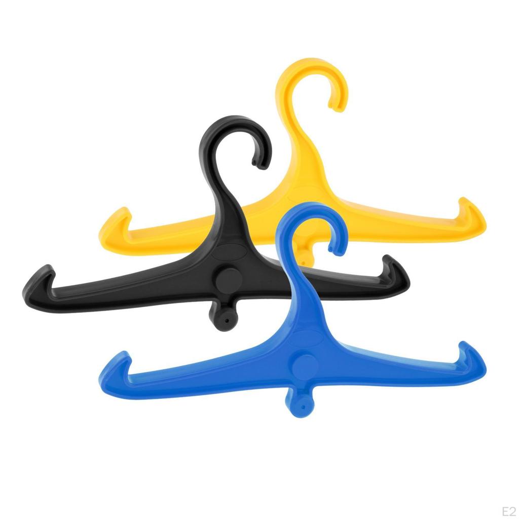 Wetsuit Hanger Snorkeling Stand Bracket Surfing Suit Underwater Drying Drain Hangers Drysuit