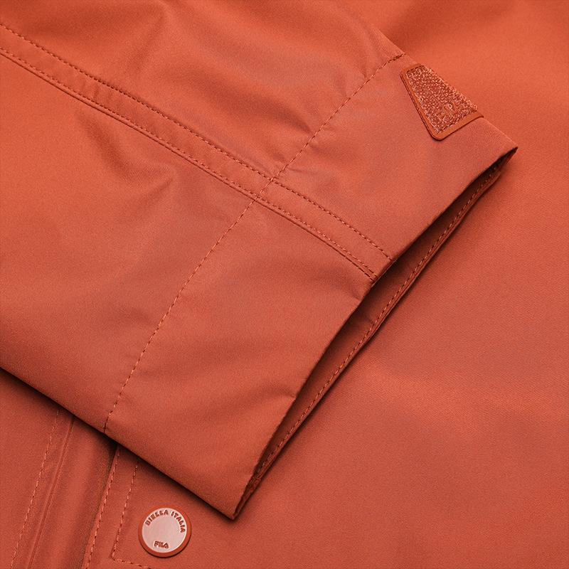 New FILA Windbreaker Jacket Men's Light Rusty Red F11M448702FWI