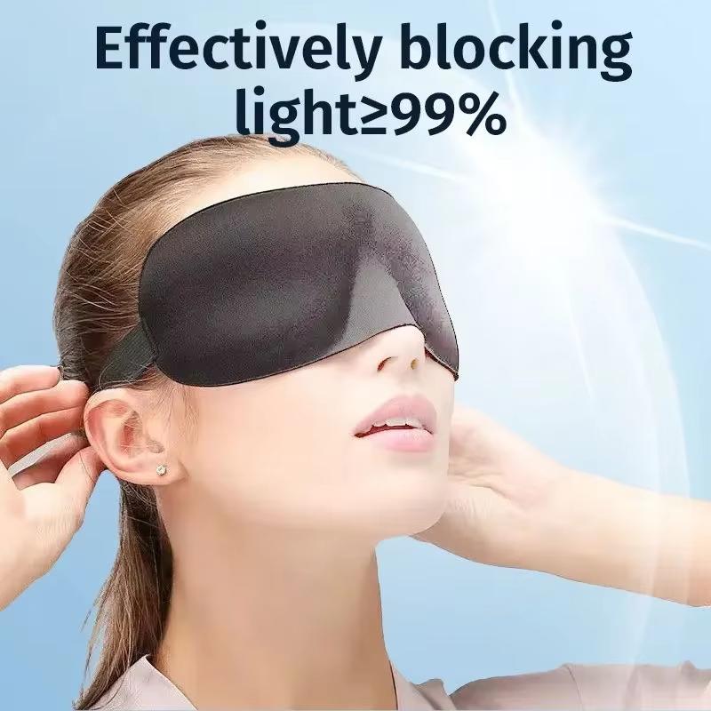 1-3pcs Sleep Mask Blockout Eye Mask for Side Sleeper Women Men Portable Blindfold Travel Sleeping Aid Eye Cover Slaapmasker