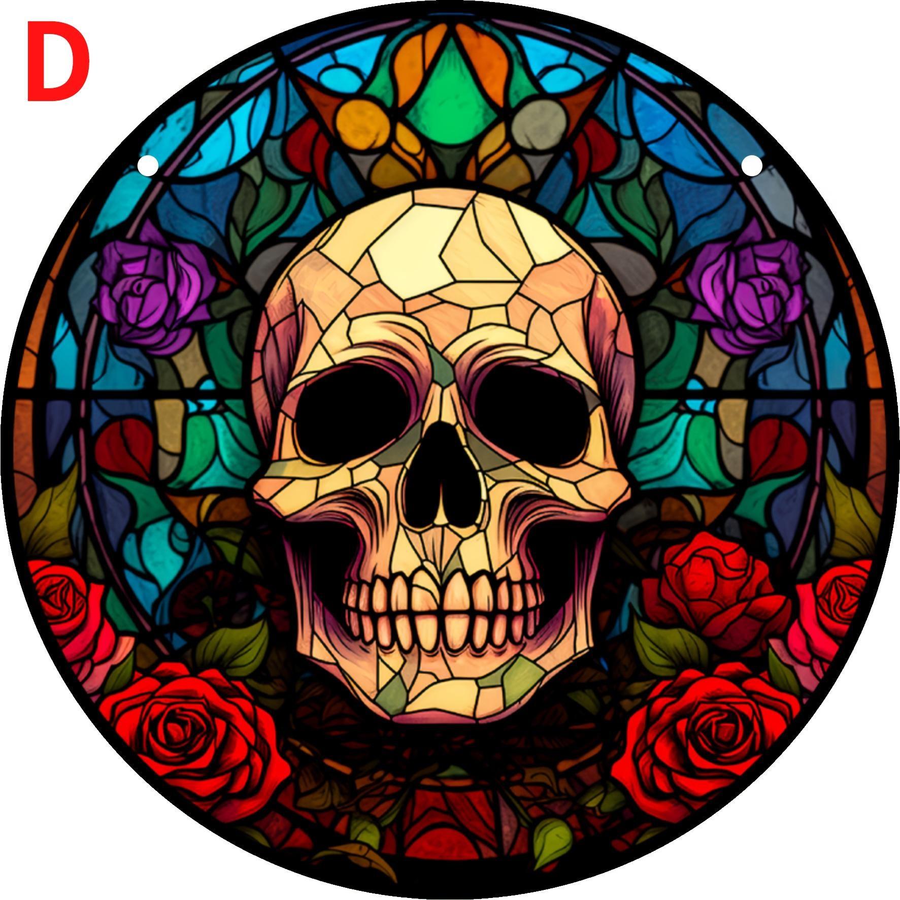 

1шт завесы для окон с черепом, украшение в виде черепа «Ловцы солнца» Хэллоуин Декор