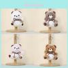 Plush Bear Keychain Cute Cartoon Toy For Kids And Students