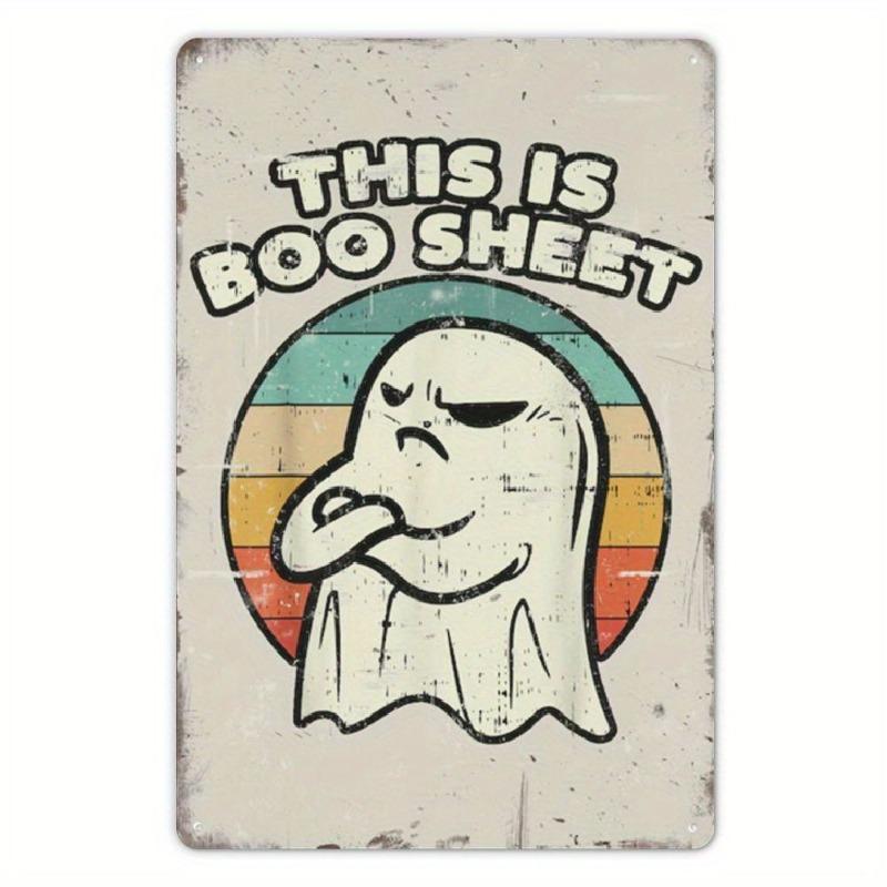 Halloween Metal Tin Sign Wall Decor 20x30cm