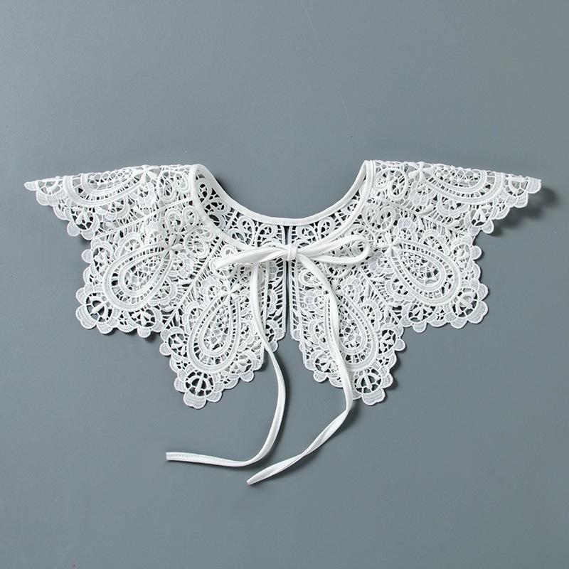 Shawl, Lace False Collar, Openwork False Collar, Girly Accessory, Small Shawl, Small Stand-up Collar