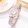 Fashion Women Watch Simple Quartz Watch Classic Dial Alloy Steel Band Ladies Wrist Watch