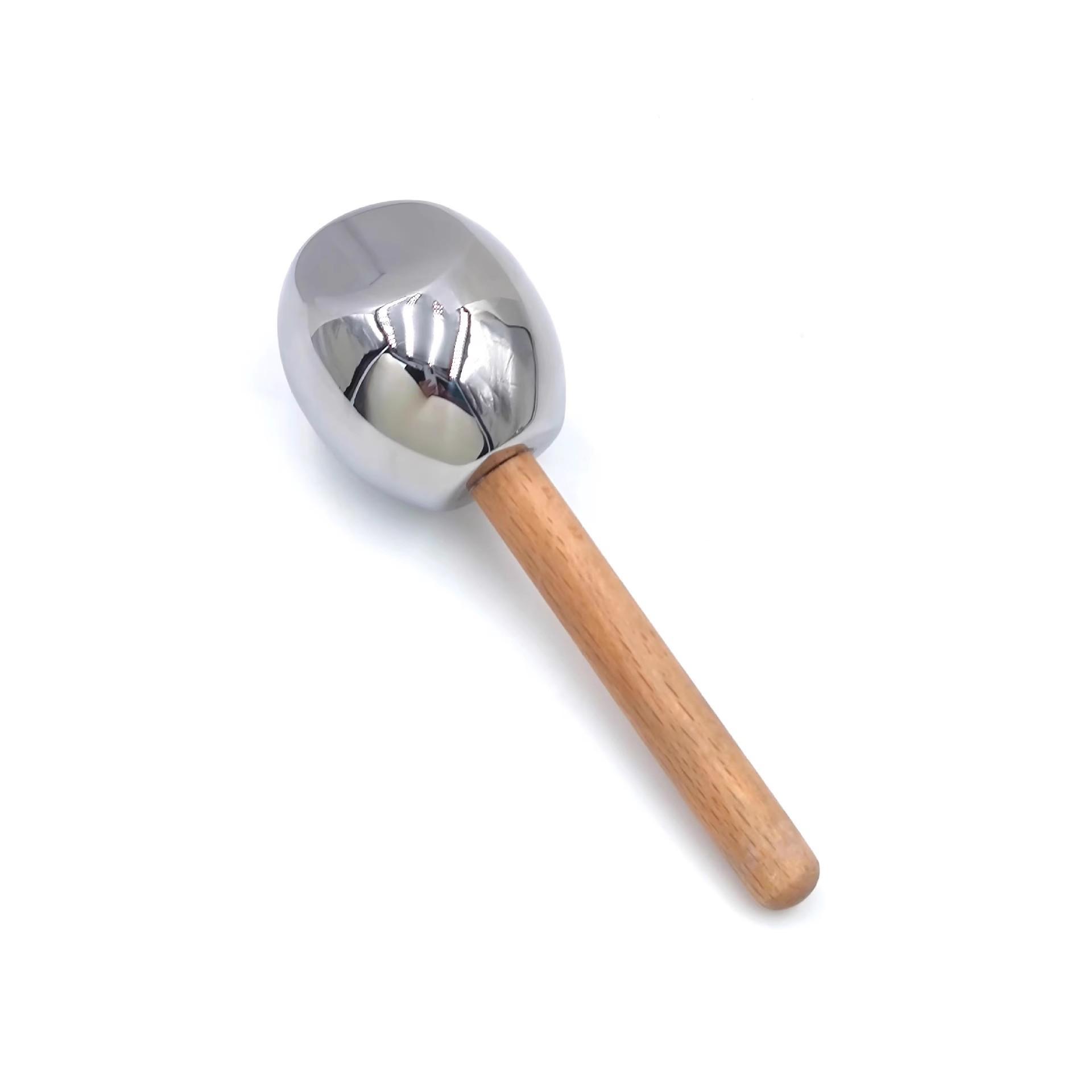 

1pc Beauty Massage Instrument Stainless Steel Ice Hammer Hot Cold Compress Skin Lifting Relief Eye Fatigue Tool 14.4x4.6cm