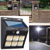 Solar Powered Outdoor Solar Lamp LED COB LED Wall Light Easy To Install Solar Garden Light  Garden