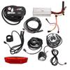 36V 48V 750W 25A Controller Kit S800 Display Front Rear Lights 2 In 1 Switch Configuration for 750W Motor Electric