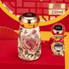 Compact Ceramic Thermos Cup with Smart Temperature Display - Chinese Style