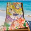 Cartoon C-Candy Candy Kawaii Towel Sports Quick Dry Travel Camping Gear Sandproof Soft Light Large Beach Towel