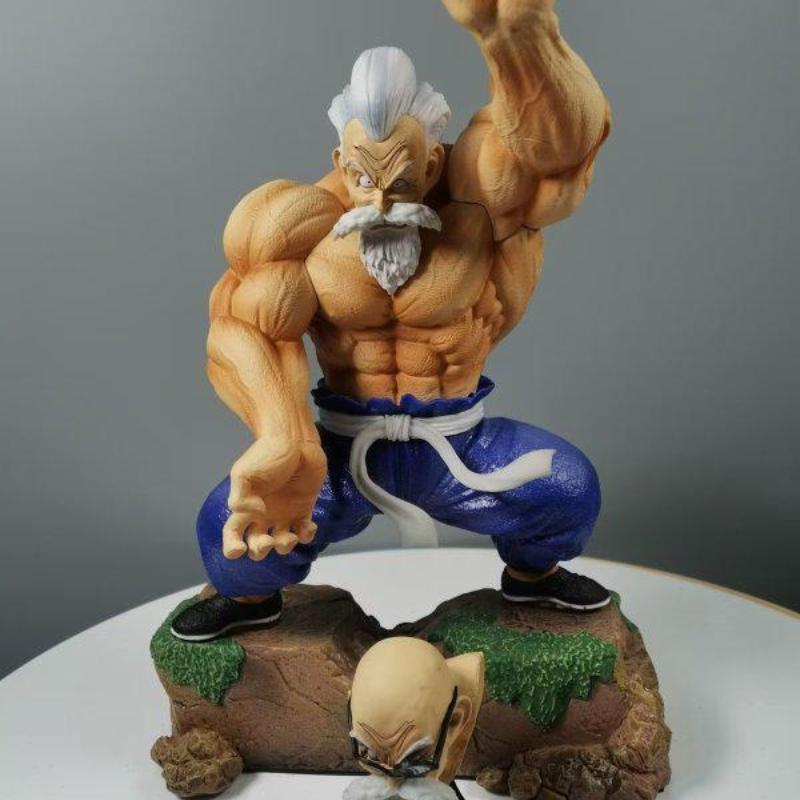 Dragon Master Roshi Figure Kame Sennin Figurine 25CM PVC Action Figures Collection Model Toys for Children Gifts