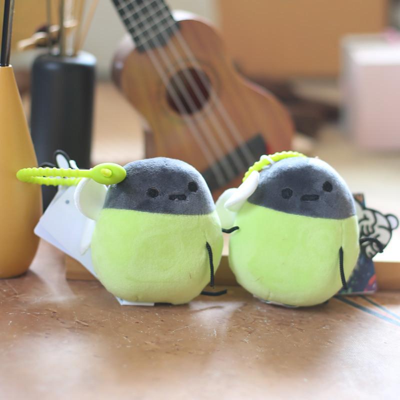 Cute Sprouted Firefly Small Pendant Plush Toy Doll Cartoon Schoolbag Hanging Ornament Doll