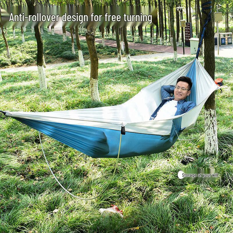 Li Shen Outdoor Anti-rollover Camping Pole Hammock