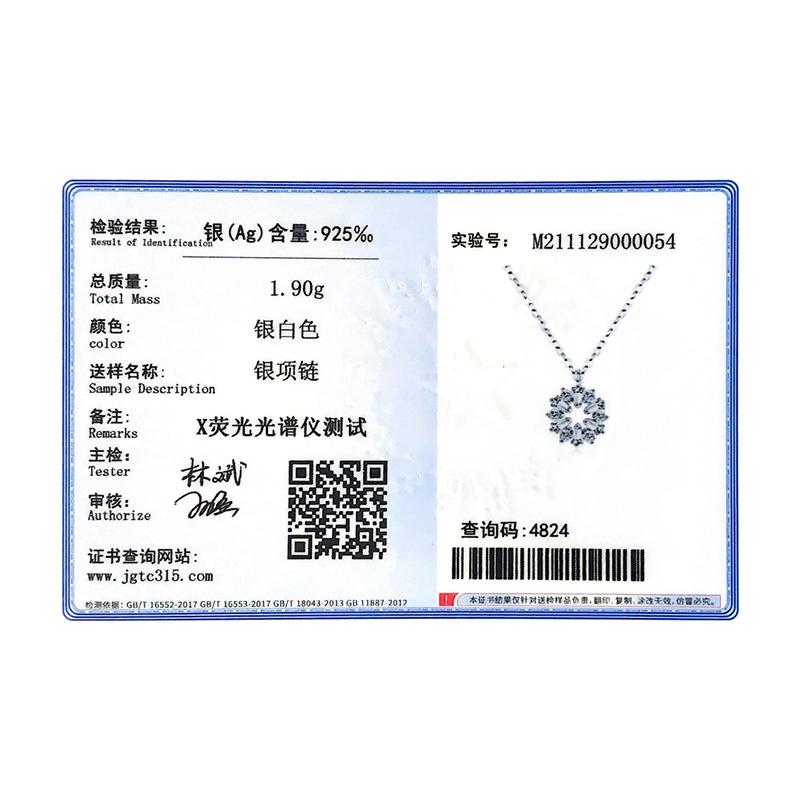 MODIAN Collier Pendentif Flocon de Neige Porte-Bonheur en Argent Sterling 925 pour Femmes Bijoux Fins Cadeaux de Noël pour Fille