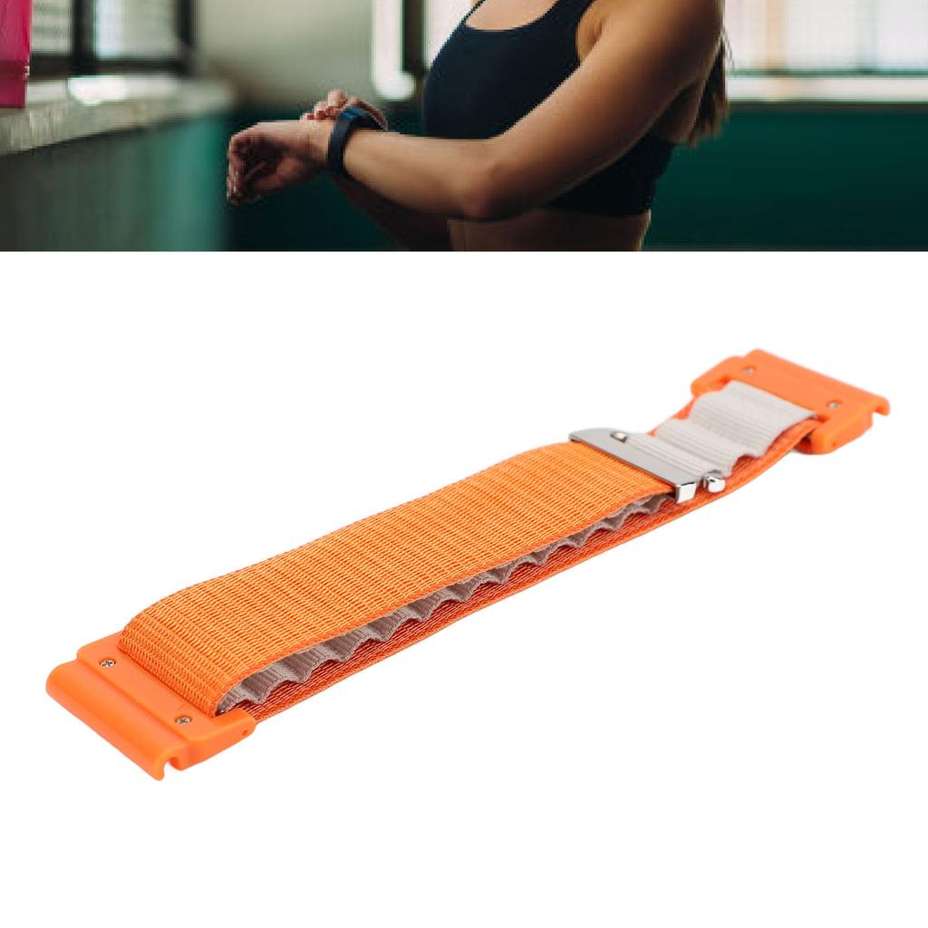 26mm Nylon Watch Band   Secure Fit Watch Replacement Strap for NaFenix 7X 5X 6X Pro