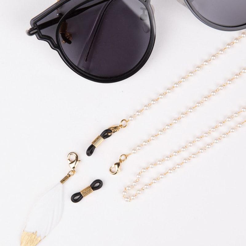 SPRING STRINGS Pearl Chain _ White