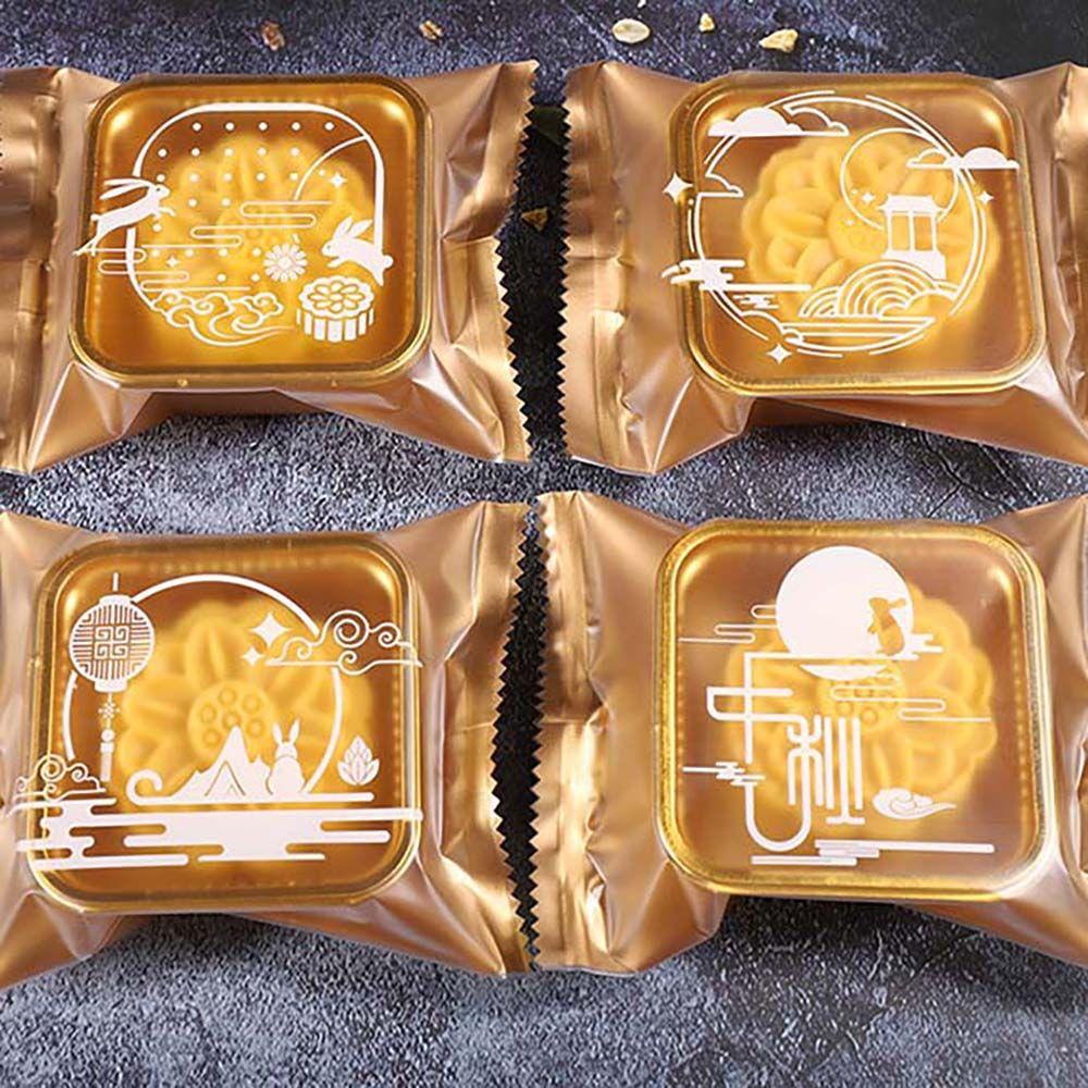 Verpackungsmaterialien Süßigkeiten Kekse Mondkuchenbeutel Partyzubehör Keks Süßigkeitenbeutel Mondkuchenbehälter
