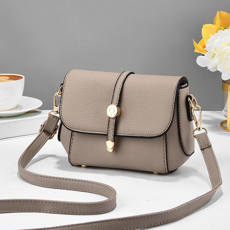 Chic Urban Minimalist Style Small Square Bag For Moms Trendy Handbag With Shoulder And Hand Carry Options