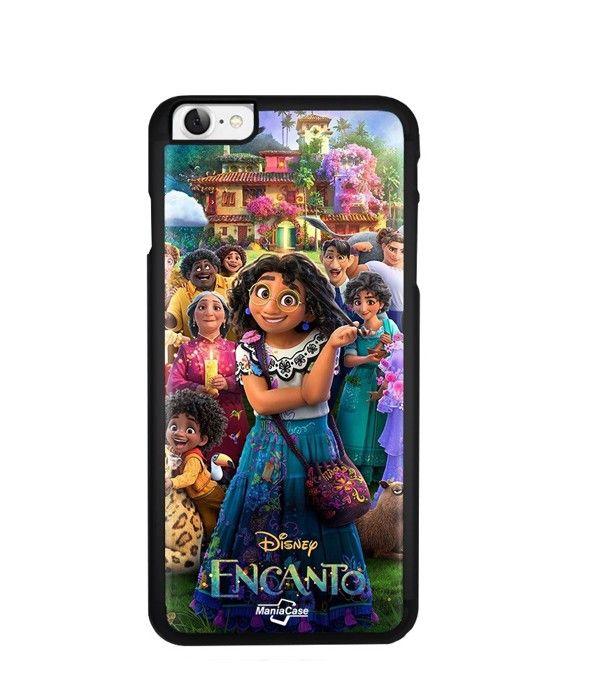Coque de téléphone - Disney - Iphone SE 2020 - Souple - Silicone - Encanto Familia Madrigal schwarz