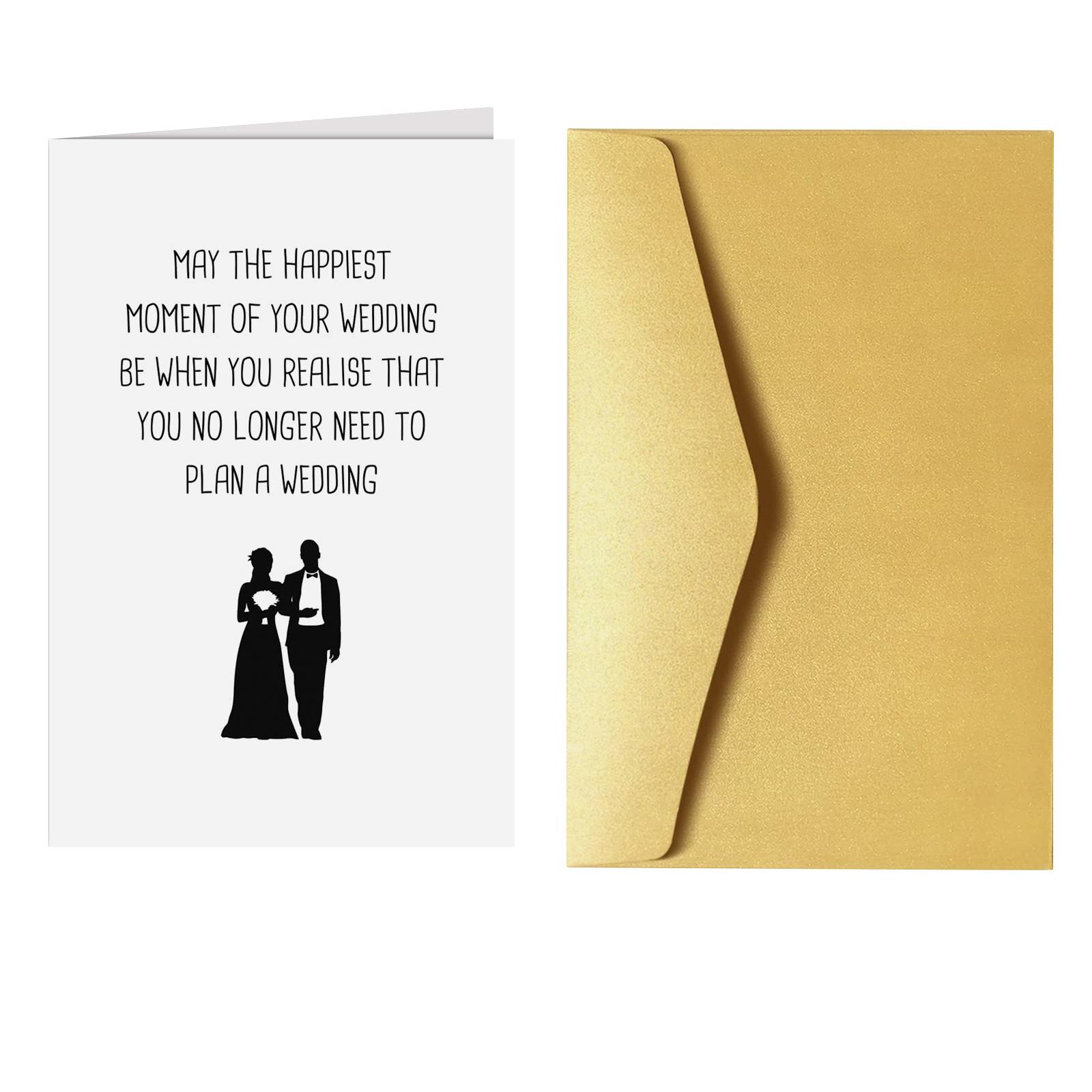 Funny Happy Birthday Card For Husband Wife, Humorous Birthday Greeting Card One Size