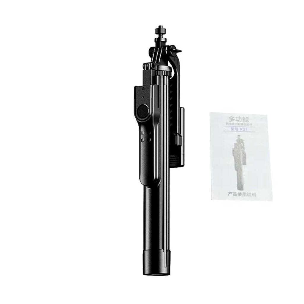 Anti-Shake Selfie Stick with Tripod Stand for Smartphones, 1.77m Extendable, Remote, Rotatable, and Portable Design for Travel Photo Taking Video R