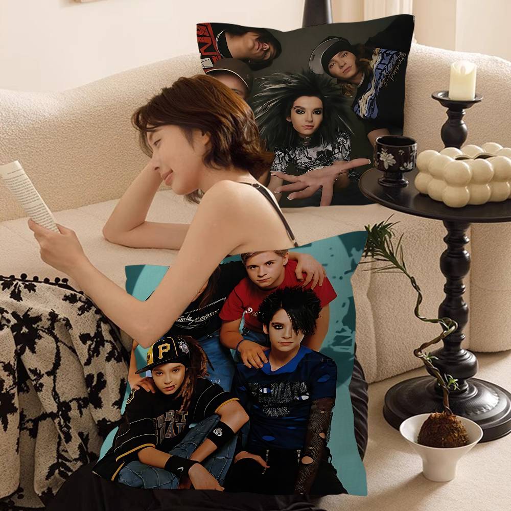 Pop Rock Band T-Tokio H-Hotel Pillow Gift Home Office Decoration Pillow Bedroom Sofa Car Cushion CoverPillow Case