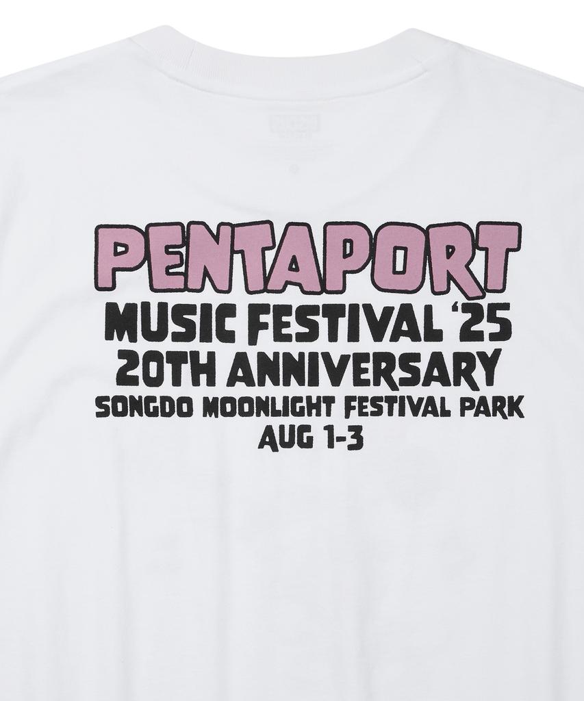 DISCUS ATHLETIC 2025 Pentaport Minnie Mouse T-Shirt White