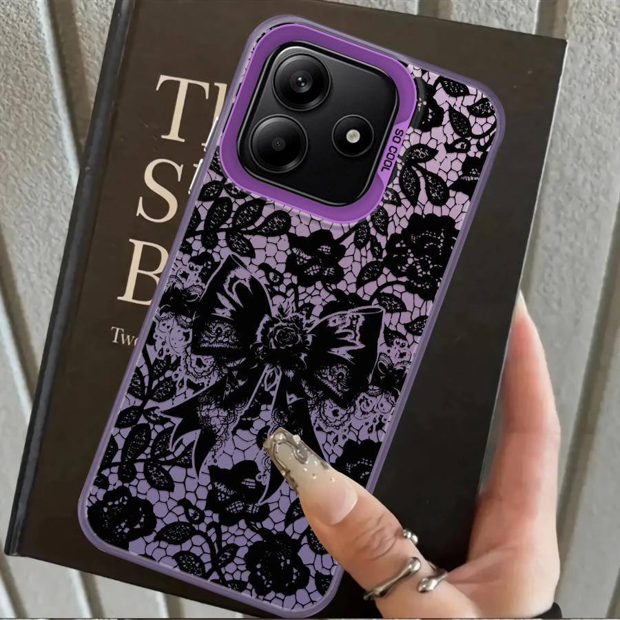 

Black Lace Cool Case for Xiaomi Mi 13T 11 Lite 12T Pro Back Phone Cover Xiaomi 13T Pro
