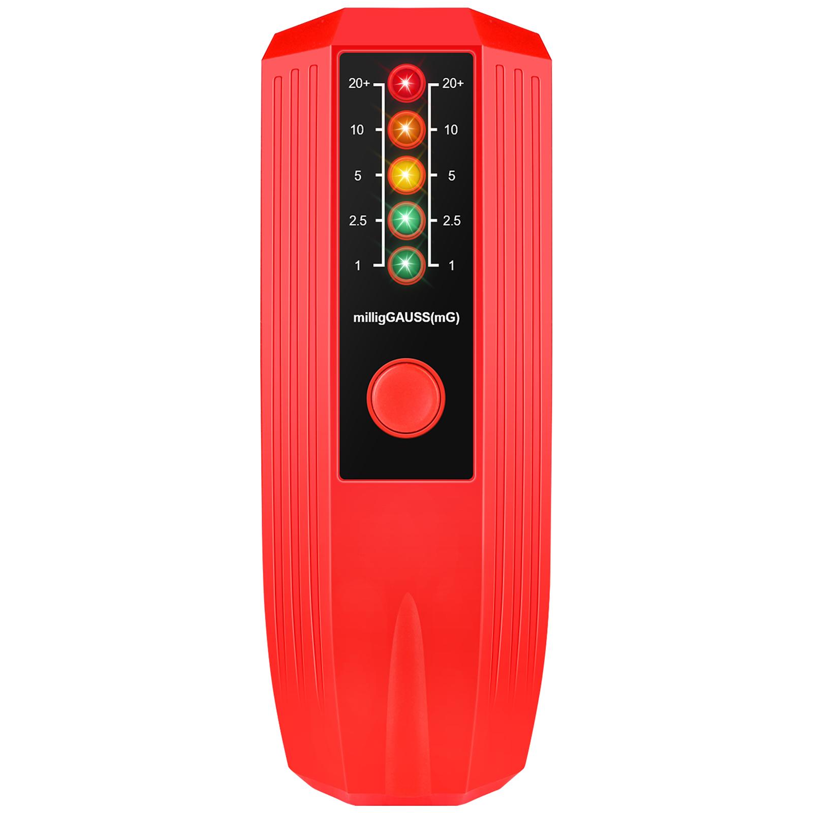 

EMF Meter with LED Light High Accuracy Electromagnetic Field Radiation Detector Ghost Hunting Paranormal Equipment Tester