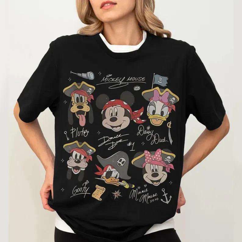 Dissney Friends Pirate T Shirt Unisex 9 S