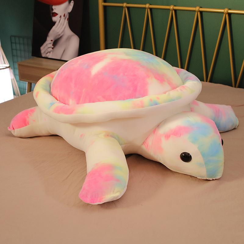 35/45/55cm Lovely Tortoise Plush Toy Kawaii Animal Dolls Stuffed Soft Animal Sea Turtle Pillow Birthday Gifts for Children Girl