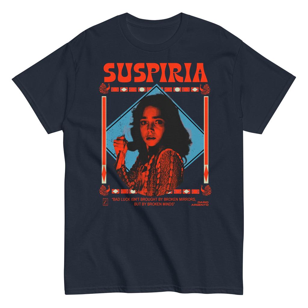 Suspiria Shirt. Suspiria 1977 T-Shirt Horror Movie Gifts T-Shirt Summer Men Women Men's T-Shirt Crew Neck Cotton Tee