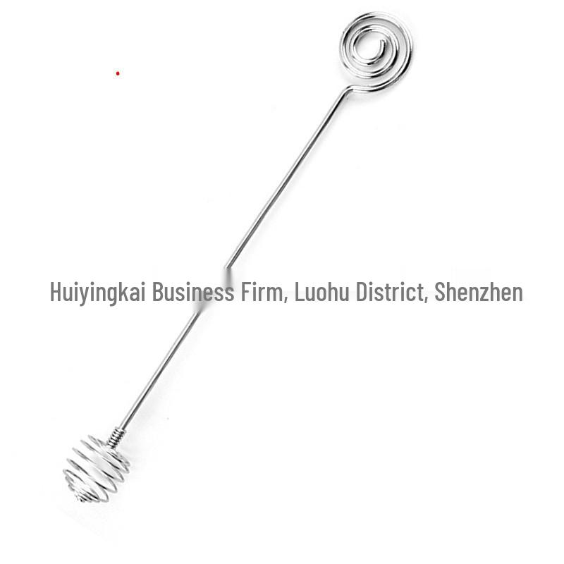 304 Stainless Steel Long-Handle Stirring Rod/Honey Spoon