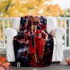 1pc Haaland1 Theme Blanket - Digital Print, Polyester, Cozy for All Seasons, Perfect for Outdoor, and Travel