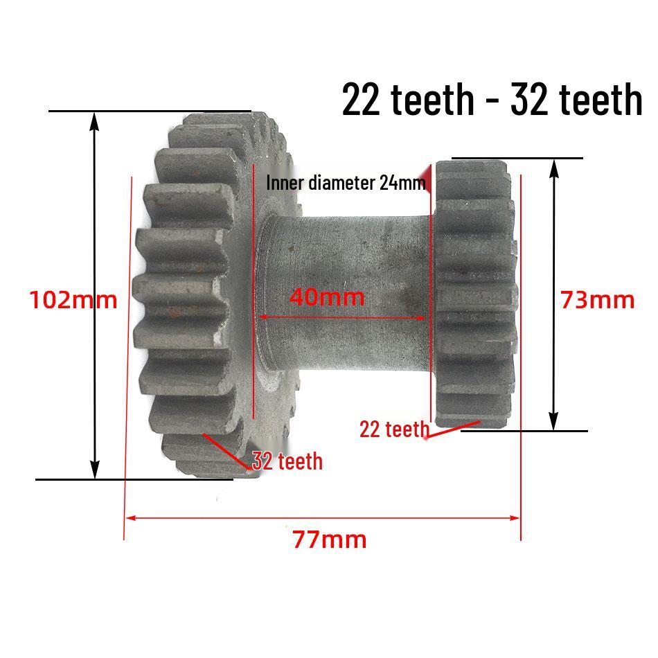 Comprehensive Catalog of Chaff Cutter Machine Parts: Cast Iron Integral Gear, Grass Cutter, Speed Change Gear
