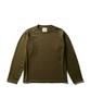 Snow Peak Knit Pullover Knit Sweater Cut and Sew Long Sleeve DARK OLIVE M Water-Repellent KN-26SU001 T-Shirt Men's Women's