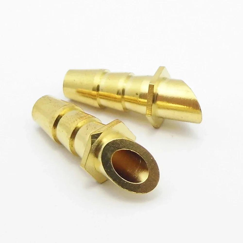 2pcs Pickup Inlet Nozzle Water Cooling Nipple Copper Connector Without Thread For RC Model Boat Motor/ESC Cooling Water