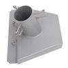 Satellite Dish Pipe Adapter Stainless Steel Satellite Antennae Pole Mount Roof Mount Plate for Gen3