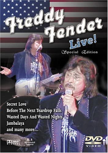 

DVD DVD - Freddy Fender Live MUSVD28609 Japan Movies & DVD Used